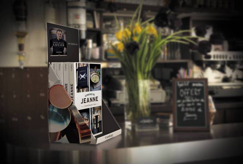 Comptoir de la Table de Jeanne à Vannes - photo Isabel Lepage montage Rodolphe Paulat  